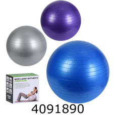 Мяч для фітнесу 65см 900г в кульку 3 кольори (24) M 0276-2