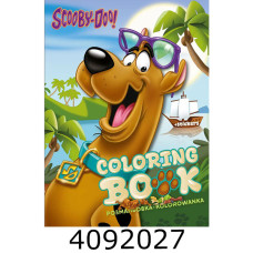 Розмальовка  А4 зі стікерами WB Scooby-Doo Веселі пригоди зі стікерами Ідейка (25) LCB53