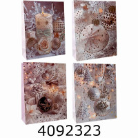Пакет новорічний подарунковий 31*40*12см мікс 4 (12/360) BK4447L