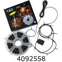 Гірлянда ел. 50 м катушка, білий теплий 4-115B