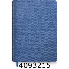Щоденник А5 недат. Brisk Billy 168 арк. шт. шкіра, лінія, синій ЗВ-43