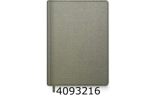 Щоденник А5 недат. Brisk Billy 168 арк. шт. шкіра, лінія, хакі ЗВ-43
