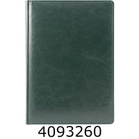 Щоденник А5 недат. Brisk SARIF 168 арк. шт. шкіра, лінія, зелений ЗВ-43