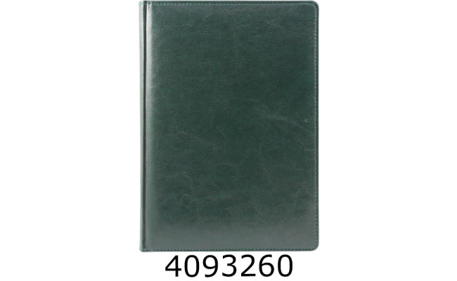 Щоденник А5 недат. Brisk SARIF 168 арк. шт. шкіра, лінія, зелений ЗВ-43