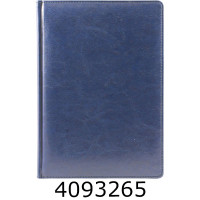 Щоденник А5 недат. Brisk SARIF 168 арк. шт. шкіра, лінія, синій ЗВ-43