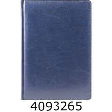 Щоденник А5 недат. Brisk SARIF 168 арк. шт. шкіра, лінія, синій ЗВ-43